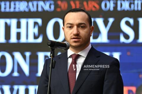 Le ministre de l’Industrie des hautes technologies considère « DigiTec » comme une excellente occasion de présenter au monde les réalisations technologiques de l’Arménie