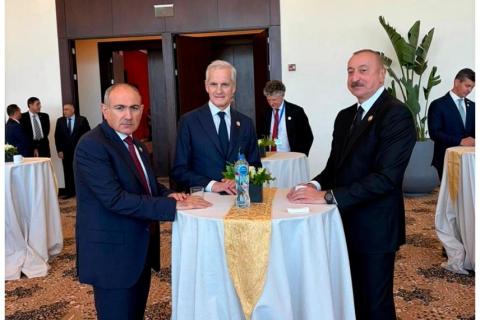 ფაშინიანმა და ალიევმა შარმ ელ შეიხში ისაუბრეს։ საუბარს პაკისტანის პრემიერ-მინისტრიც შეუერთდა