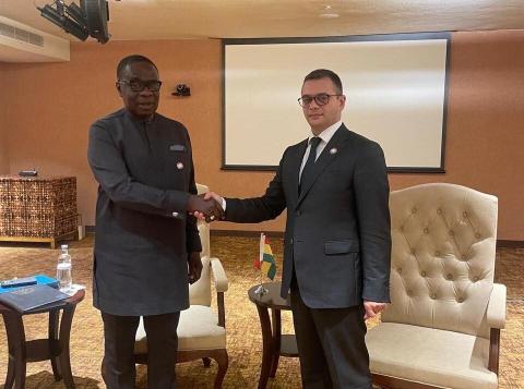 საგარეო საქმეთა მინისტრის მოადგილემ განის კოლეგასთან რეგიონულ და საერთაშორისო დღის წესრიგთან დაკავშირებული საკითხების მთელი რიგი განიხილა