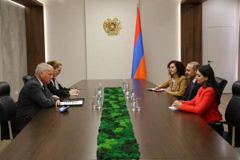 Le Secrétaire du Conseil de sécurité de la République d’Arménie a reçu Markus Ritter