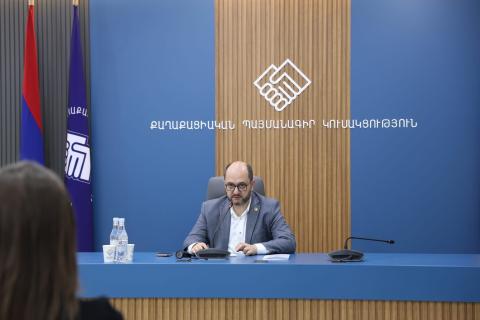 Араик Арутюнян избран руководителем предвыборного штаба партии «Гражданский договор» на парламентских выборах 2026 года