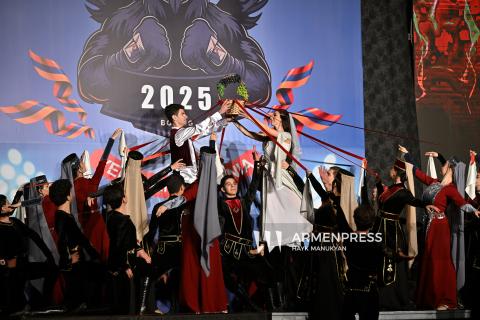 La cérémonie d’ouverture des Championnats d’Europe de boxe des jeunes et des moins de 23 ans s’est tenue à Erevan