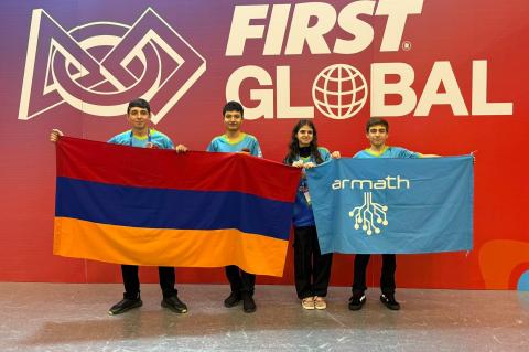 Գավառի 2 դպրոցի «Արմաթ» աշխատանոցի սաները մրցանակներով են վերադարձել միջազգային ռոբոտաշինության մրցաշարից