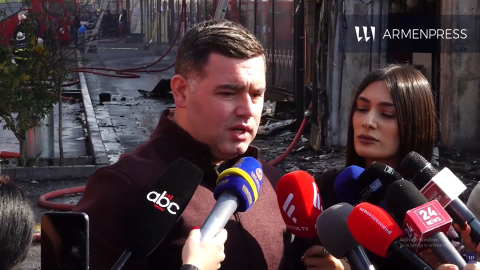 Կոմիտասում գտնվող սննդի կետի հրդեհի հետևանքով, նախնական տվյալներով, ծխահարվել է 2 քաղաքացի