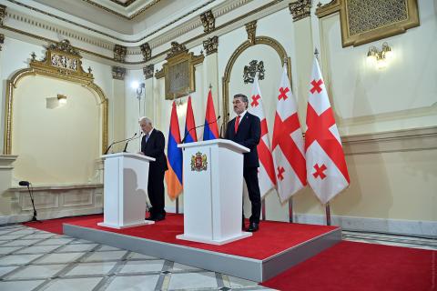 Kavelachvili: la paraphe de l’accord de paix entre l’Arménie et l’Azerbaïdjan revêt une grande importance pour l’avenir du Caucase du Sud