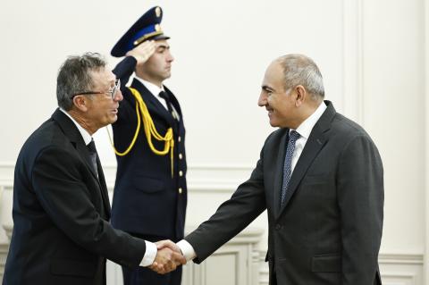 Le Premier ministre a reçu les membres du Conseil international de coordination de la culture et de l’art arméniens