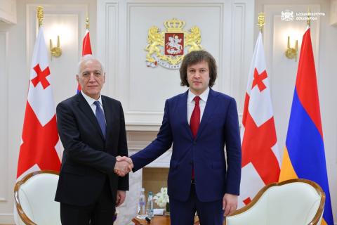 Les relations entre l’Arménie et la Géorgie se développent de manière très dynamique, a déclaré Kobakhidze