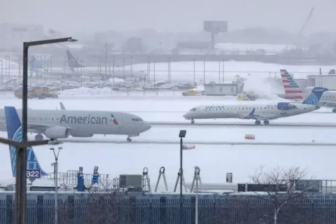 ԱՄՆ-ում ավելի քան 8 հազար չվերթ է հետաձգվել կամ չեղարկվել վատ եղանակի պատճառով