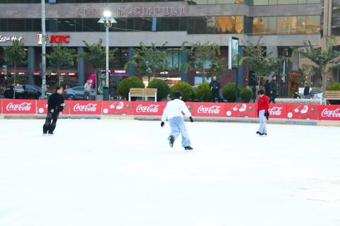 Կարապի լճի սահադաշտը պատրաստ է ընդունել այցելուներին