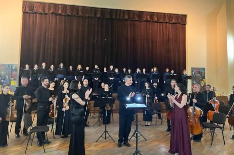 Գյումրու սիմֆոնիկ նվագախումբը հանդես եկավ երկրաշարժի զոհերի հիշատակի ոգեկոչման համերգային ծրագրով