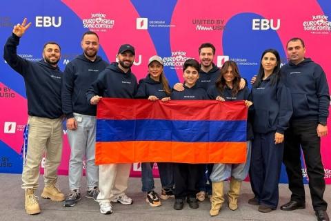 «Մանկական Եվրատեսիլ 2025»-ի Հայաստանի պատվիրակությունն արդեն Թբիլիսում է