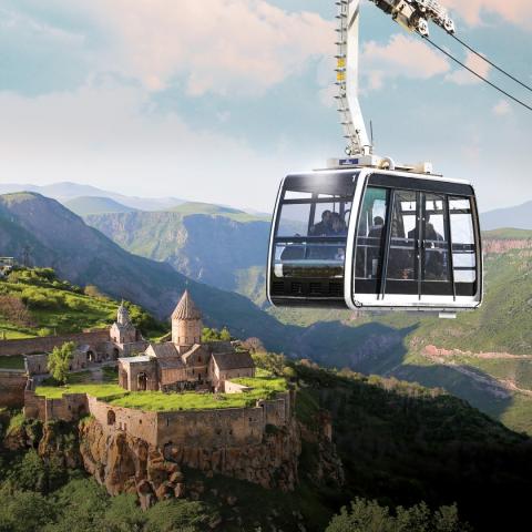 «تاتِوِر» بهعنوان بهترین تلهکابین جهان شناخته شد