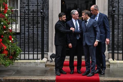 Европейские лидеры и президент Украины провели переговоры в Лондоне