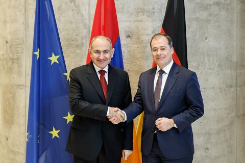 Le Premier ministre Pashinyan a visité la Fondation Konrad Adenauer