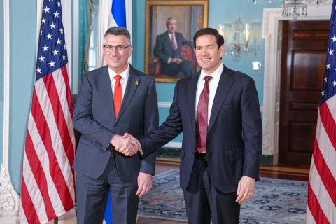 Министр ИД Израиля обсудил с Рубио ситуацию на Ближнем Востоке