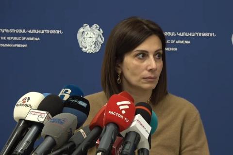 نشست مطبوعاتی آناهیت آوانسیان وزیر بهداشت ارمنستان