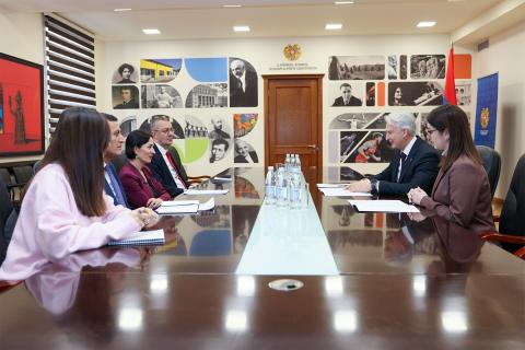 Ժաննա Անդրեասյանն ընդունել է ՀՀ-ում Ուկրաինայի դեսպանության գործերի հավատարմատարին