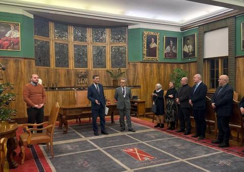 Polonyalı Armenolog profesör Andrzej Pisowicz, Ermenistan Eğitim, Bilim, Kültür ve Spor Bakanlığı madalyasına layık görüldü