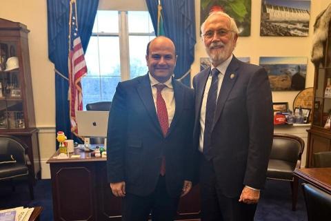 სომხეთის რესპუბლიკის ელჩმა და აშშ-ის მეღვინეობის კომისიის თანათავმჯდომარემ დარგობრივი თანამშრომლობის პერსპექტივები განიხილეს