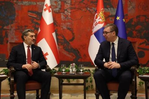 Վրաստանի նախագահն արդյունավետ է որակել Սերբիայի նախագահի հետ հանդիպումը