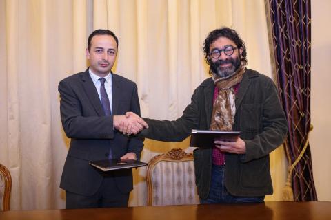 Ֆինանսների նախարարությունն ու Օպերայի և բալետի ազգային ակադեմիական թատրոնը համագործակցության հուշագիր են կնքել