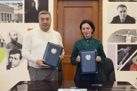 ՀՀ ԿԳՄՍ նախարարության և «Ալեքս տեքստիլ» ընկերության միջև կնքվել է փոխըմբռնման հուշագիր