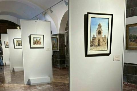 В Музее Рубена Севака открылась выставка под названием «Армянские монастыри»
