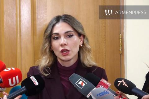 نشست خبری سربوهی گالیان وزیر دادگستری ارمنستان