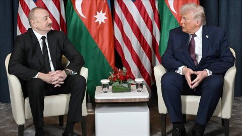 В Давосе состоялась встреча президентов США и Азербайджана