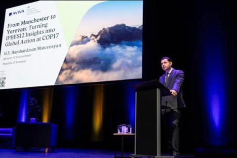 Hambardzum Matevosyan: la perte de biodiversité est devenue l’un des plus grands risques mondiaux