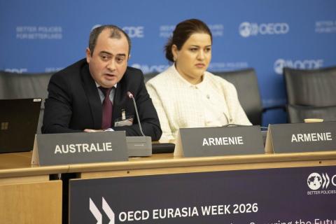 ԲՏԱ նախարարի տեղակալը Փարիզում մասնակցել է OECD Eurasia Week 2026 համաժողովին