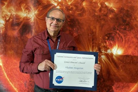 Աստղագետ Վլադիմիր Հայրապետյանը՝ ՆԱՍԱ-ի Goddard Center Director’s Award-ի դափնեկիր