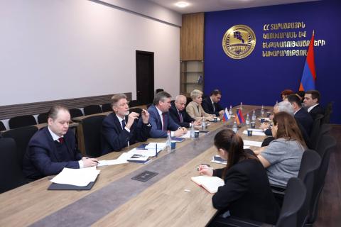 Խուդաթյանն ու Կոպիրկինը քննարկել են ՀԱԷԿ-ի երկրորդ էներգաբլոկի շահագործման ժամկետի երկարաձգմանը վերաբերող հարցեր