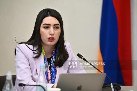 نشست خبری جمعبندی آرپینه سارگسیان، وزیر کشور ارمنستان