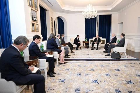 Ադրբեջանի նախագահն աշխատանքային այցով Վաշինգտոնում է