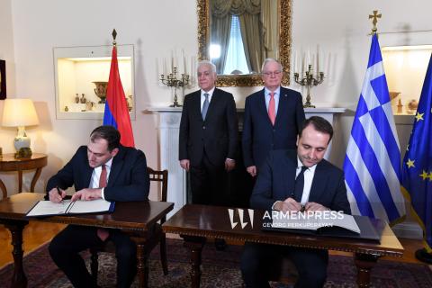 امضای یادداشت تفاهم میان ارمنستان و یونان در حوزه فناوریهای پیشرفته
