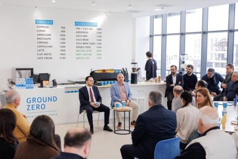 Министр высокотехнологичной промышленности Армении в Инженерном городке провел встречу с представителями инженерного сообщества