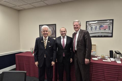 دیدار سفیر ارمنستان با گروه امور ارمنی در کنگره آمریکا