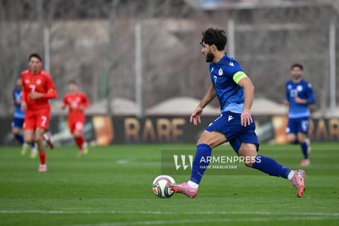 منتخب أرمينيا للشباب لكرة القدم يخسر أمام منتخب مقدونيا الشمالية في يريفان ضمن منافسات الدور التمهيدي لتصفيات بطولة أوروبا