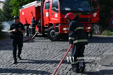 Երևանում սուպերմարկետներից մեկում բռնկված հրդեհը մարվել է
