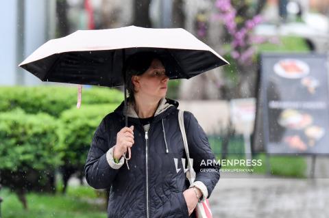 Հայաստանում առաջիկա օրերին տեղումնառատ եղանակ է սպասվում