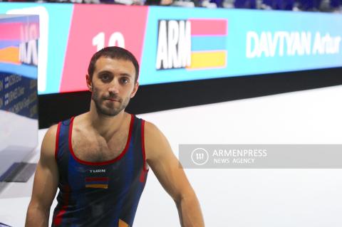 Մարմնամարզիկ Արթուր Դավթյանը դարձավ Կահիրեի աշխարհի գավաթի խաղարկության ոսկե մեդալակիր