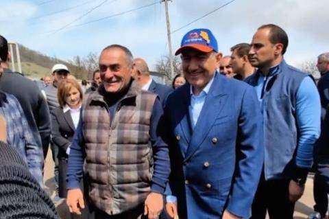 В поселке Чинчин расширенной общины Берд впервые в его истории появилась асфальтированная дорога: Пашинян