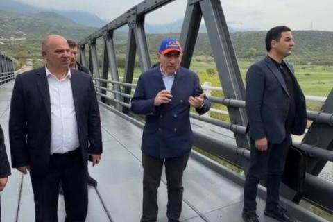 Взамен аварийного моста на трассе Хаштарак-Лусаовит построены стальные ферменные мосты