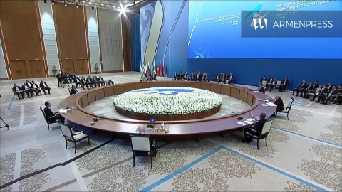 La réunion du Conseil suprême de l’Union économique eurasiatique a débuté à Astana : l’Arménie y est représentée par Mher Grigorian