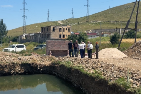 Գեղհովիտում կառուցվում է կոյուղաջրերի մաքրման ժամանակակից կայան