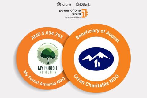 "The Power of One Dram" to "Orran" charitable non-governmental organization