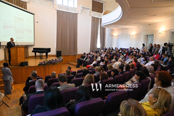 "Sürdürülebilir bir gelecek için mirasın korunması" başlıklı uluslararası bilimsel konferansın resmi açılışı