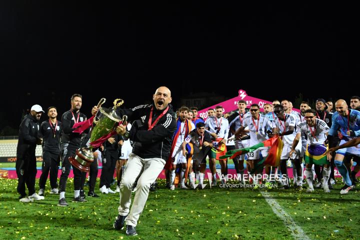 Noah ganó la Copa de Campeones de Armenia