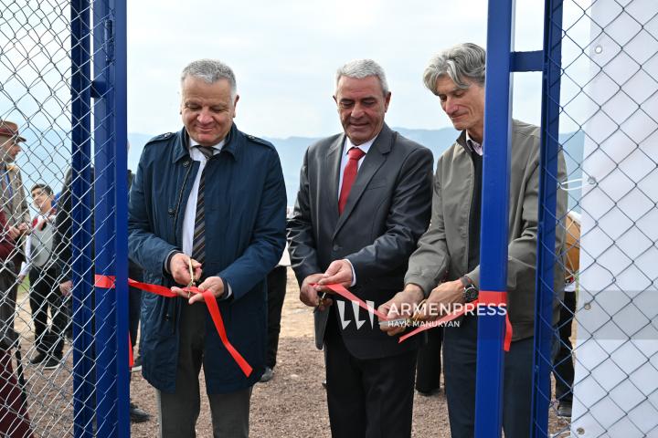 სიუნიქის ოლქის ტათევის თემში ახალი სარწყავი სისტემა ამოქმედდა